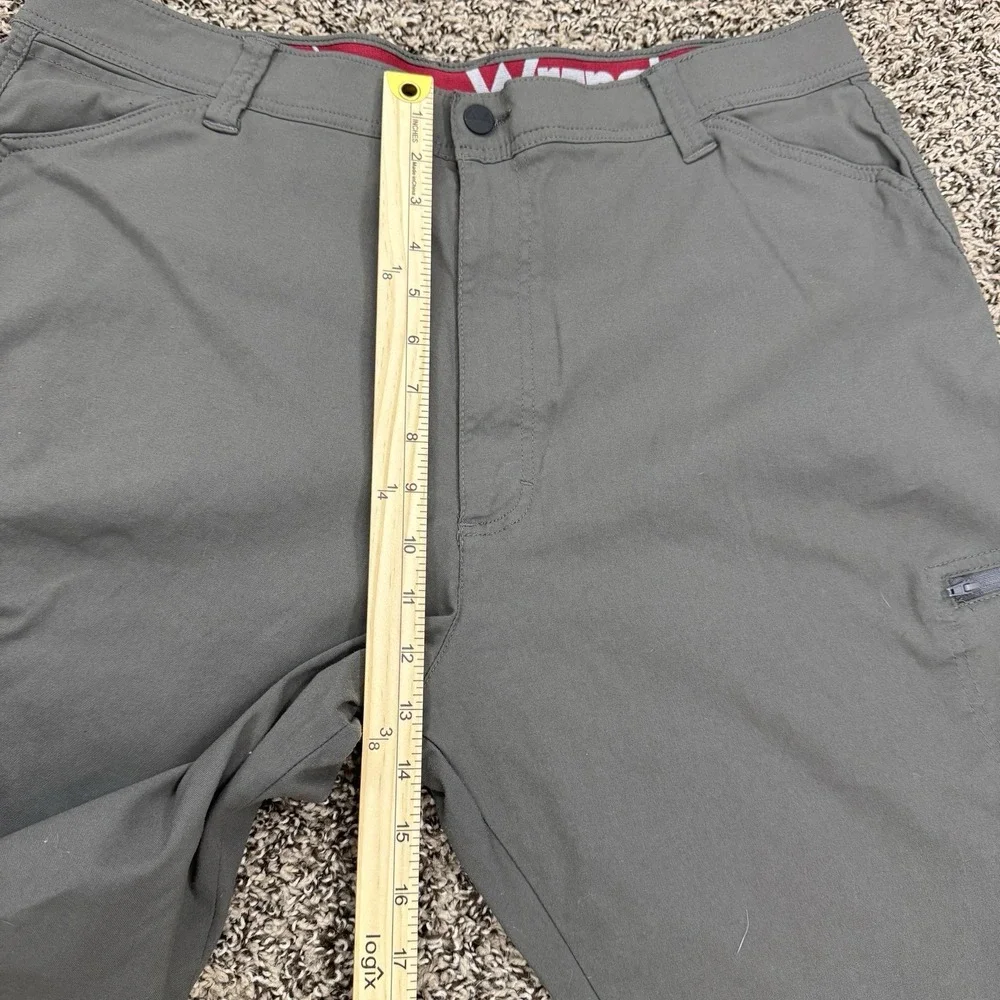 Wrangler ATG Performance‎ Stretch Cargo Gray Men's 40 Shorts Outdoor Hiking